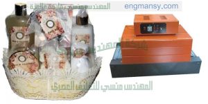 تغليف علب الكونو و الايس الكريم بسلوفان شرنك حرارى