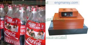تغليف اللمبات الكهربائية علي ماكينة تغليف شرينك