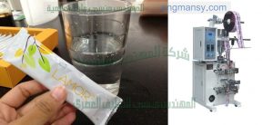 ماكينة تغليف السوائل في اكياس لحام ثلاثي اوتوماتك