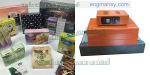 ماكينة تغليف شرينك لعلب السجائر و تغليف علب الشيكولاتة