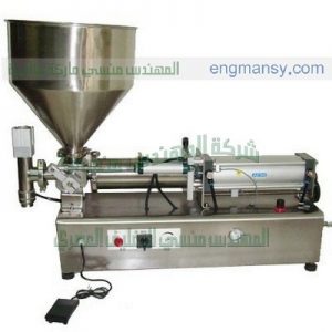 مكن تعبئة وتغليف معجون الكاتشاب في اكياس