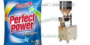 آلة تعبئة وتغليف حجمية للمنظفات بالنظام الحجمي