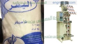 ماكينات لتعبئة وتغليف السكر على الاكياس التمونية الرقيقة