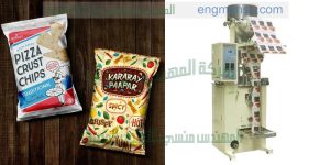 ماكينة تغليف البونبون الملون في اكياس صغيرة الحجم